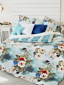 КПБ Цветочная Фантазия Евро (50х70)